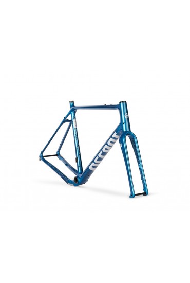 ACCENT Freak Carbon Gravel Bike Frame ultraviolet, Size XS (Frame+Fork+Headset)