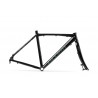 Rama gravel ACCENT FALCON czarno-grafitowa (rama, widelec, stery), rozmiar L