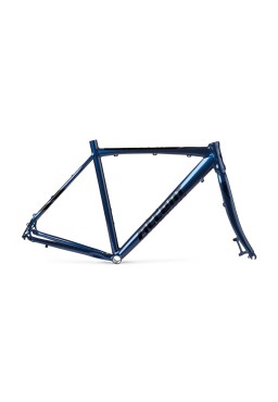 ACCENT FALCON Gravel Bike Frame (Frame+Fork+Headset) blue black, size S