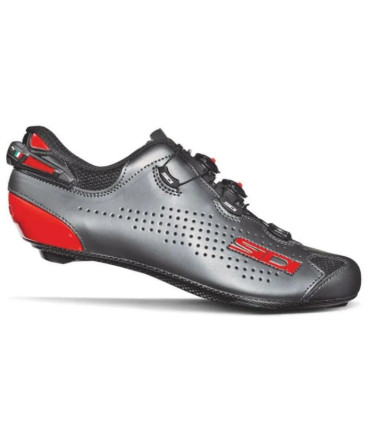 SIDI SHOT 2 Road Cycling Shoes, Gray Black, size 40