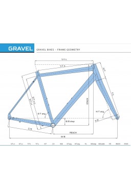 Author AURA XR6 540 bicycle frame, matt black (with fork)