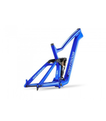 Dartmoor Carbon Frame Thunderbird CF, without shock, for shock 205x65mm, Boost, matt Space Blue, Large