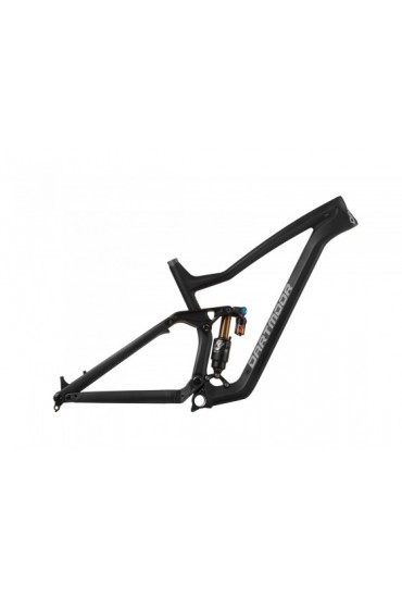 Dartmoor Carbon Frame Thunderbird CF with Fox Float X2 Factory 205x65mm shock, Boost, matt Black/Grey, Medium