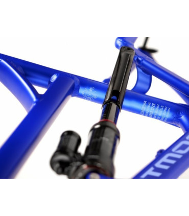 Rama Dartmoor Blackbird 27.5 bez dampera, pod damper 230x65mm, Boost, Grafit/Czarny mat, XLarge