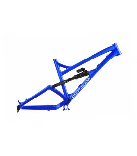 Dartmoor Frame Blackbird 27.5 with RS Super Deluxe Select 230x65mm shock, Boost, matt Space Blue, Small