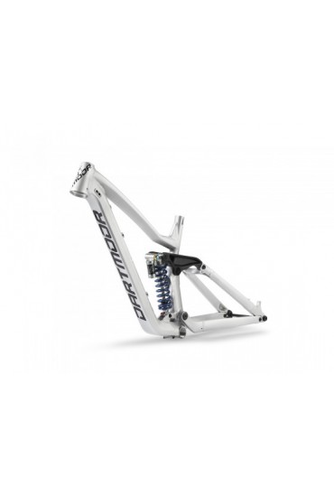 Dartmoor Frame Thunderbird FR, with X-Fusion H3C HLR 225x75mm shock, Boost, glossy Metallic Silver, Large