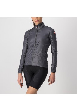 Castelli Aria Shell W cycling women's jacket,  dark gray, M