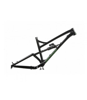 Dartmoor Frame Blackbird 29, with RS Super Deluxe Select 230x65mm shock, Boost, glossy Black/Forest Green, Medium