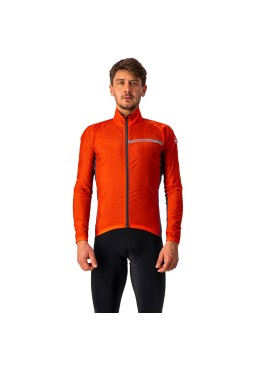 Castelli Squadra Stretch cycling jacket,  fiery red, L