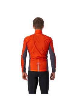 Castelli Squadra Stretch cycling jacket,  fiery red, L