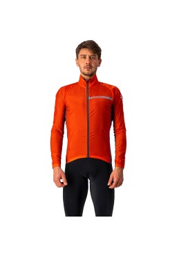 Castelli Squadra Stretch cycling jacket,  fiery red, M