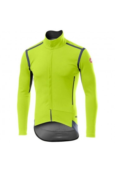 Castelli Perfetto RoS 2 cycling jacket, electric lime, L