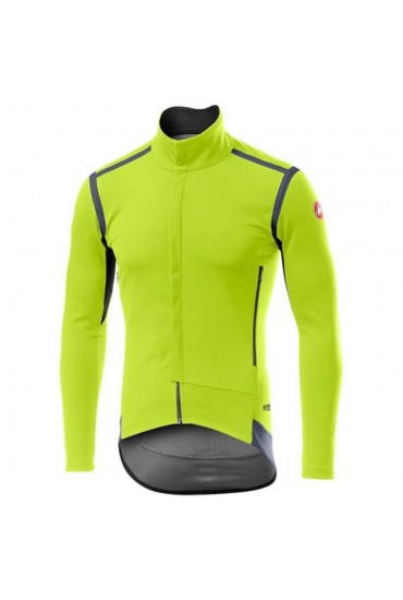 Castelli Perfetto RoS 2 cycling jacket, electric lime, XL