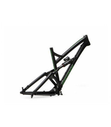 Rama Dartmoor Blackbird 29 bez dampera, pod damper 230x65mm, Boost, Czarny/Forest Green połysk, Medium