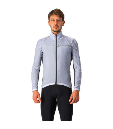 Castelli Squadra Stretch cycling jacket, light black, L