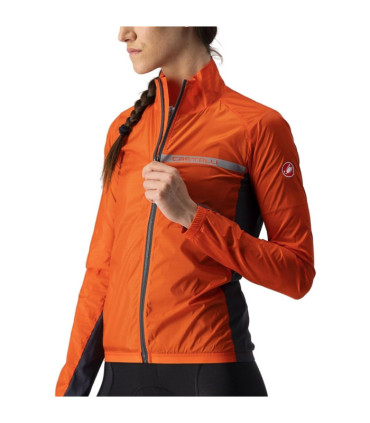 Kurtka kolarska Castelli Squadra Stretch, fiery red, L