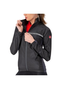 Castelli Squadra Stretch W cycling jacket, light black, M
