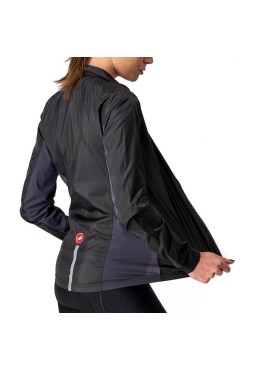 Castelli Squadra Stretch W cycling jacket, light black, S