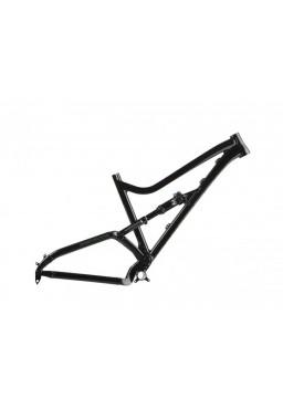 Dartmoor Frame Bluebird 29, without shock, for shock 210x50mm, Boost, glossy Black/Forest Green, XLarge