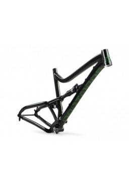 Dartmoor Frame Bluebird 29, without shock, for shock 210x50mm, Boost, glossy Black/Forest Green, XLarge