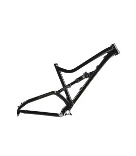 Rama Dartmoor Bluebird 29 z damperem Fox Float DPS 210x50mm, Boost, Czarny/Forest Green połysk, Large