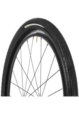 Opona Panaracer GravelKing SK+ 700x38C czarna Aramid (grubszy bieżnik)