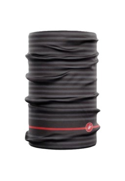 Castelli Light Neck Warmer, black red, size Uni