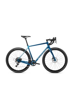Accent gravel FREAK CARBON RIVAL bike, blue silver, S 