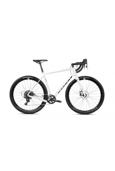Accent gravel FREAK CARBON APEX bike, white, XS 