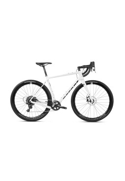 Accent gravel FREAK CARBON APEX bike, white, M