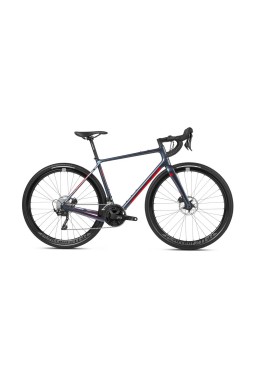 Accent gravel FREAK CARBON GRX bike, gray red, M