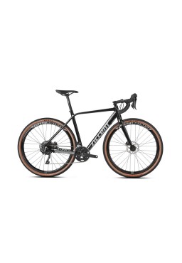 Accent gravel FURIOUS PRO bike, black pave , XS 