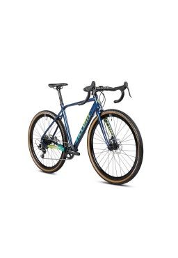 Accent gravel FURIOUS bike, blue pave, M