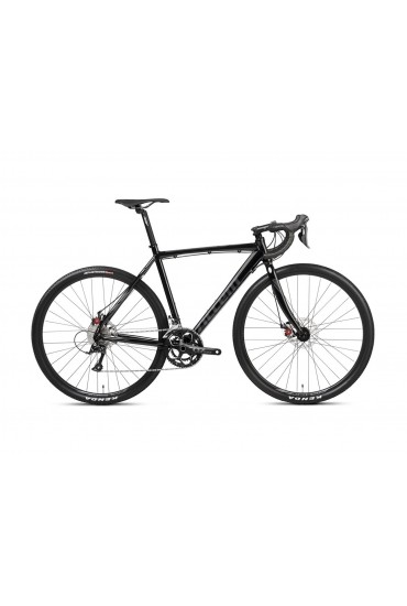 Rower Accent gravel FALCON, czarno-grafitowy, XS