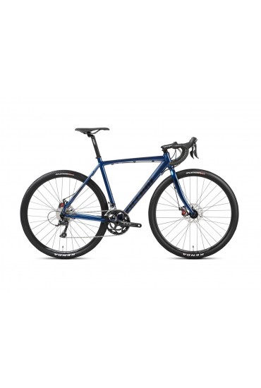 Accent gravel FALCON bike, blue grey, XS 