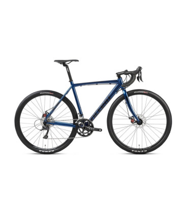Accent gravel FALCON bike, blue grey, XS 