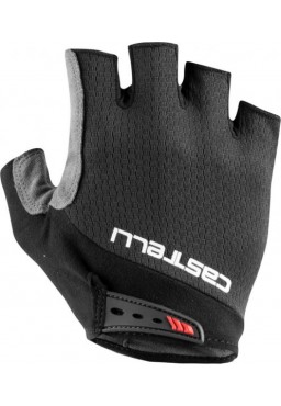 Castelli Entrata V Cycling Glove, light black, size L