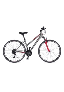 CROSS 700 Author INTEGRA 17" silver red bicycle