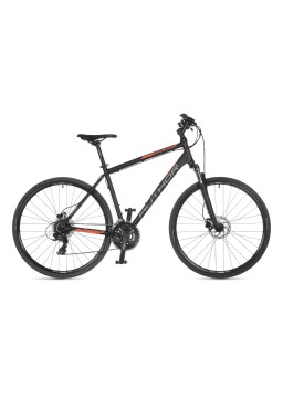 Rower CROSS 700 Author HORIZON 18" czarny + eBON 80zł