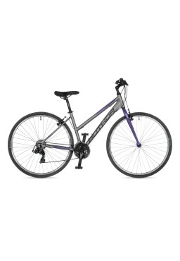 Author CROSS 700 THEMA 17" silver purple matte bicycle