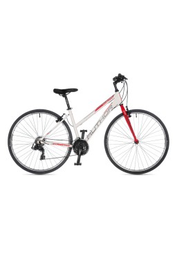 Author CROSS 700 THEMA 17" White and red bicycle