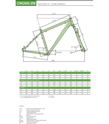 Rower Author CROSS 700 THEMA 17" srebrno fioletowy mat