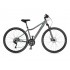 Aluminum bicycle CROSS 29 Author MISSION 22" silver black matt