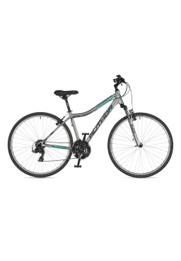 Author CROSS 700 COMPACT ASL 17" graphite-green bicycle
