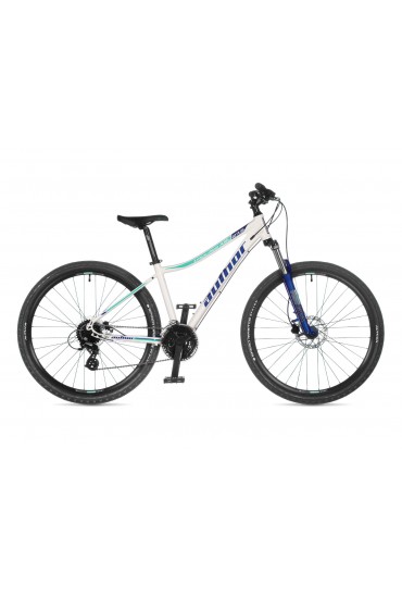 Rower MTB Author SOLUTION ASL 27.5 16" biało czerwony eBON  80 zł