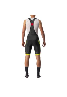 Spodenki kolarskie Castelli Competizione Kit, black/electric lime, rozmiar XL