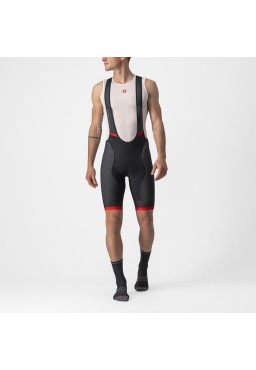 Spodenki kolarskie Castelli Competizione Kit, black/red, rozmiar L