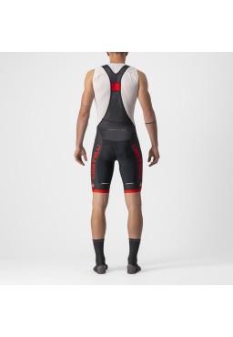 Spodenki kolarskie Castelli Competizione Kit, black/red, rozmiar L