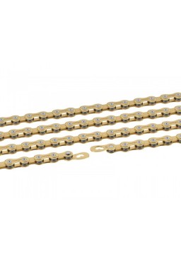 Wippermann CONNEX Chain 11sG, 11-Speed, Steel, 118 Links, Connex Link, Gold