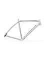 ACCENT CX-ONE  Cyclocross Bike Frame , silver-black, M, 142x12 mm